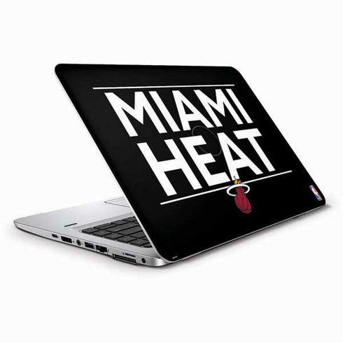 NBA Miami Heat Standard - Black HP Elitebook Skin